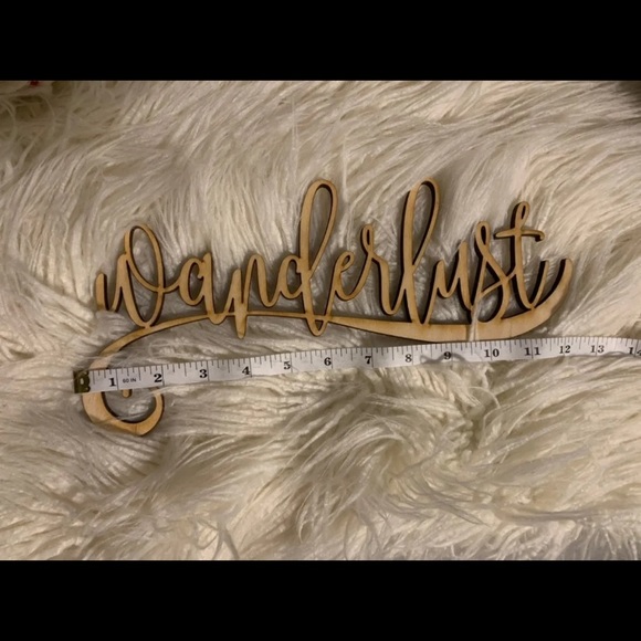 Wanderlust Wooden Decor - Picture 3 of 5